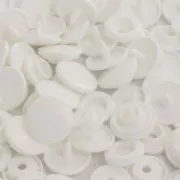 Bottoni automatici KAM 12,4 mm Bianco x30