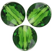 Perle tonde Thin Round  PureCrystal 5034 6 mm - Fern Green x6|raw }}