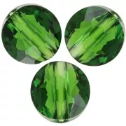 Perle tonde Thin Round  PureCrystal 5034 6 mm - Fern Green x6