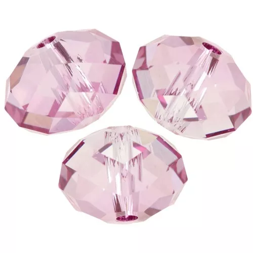 Sfera schiacciata PureCrystal 5040 mm. 8 Dark Rose x1