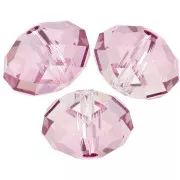 Sfera appiattita PureCrystal 5040 mm. 6 Dark Rose x1