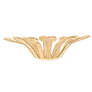 Coppette 14 mm - Acciaio inox 304L dorato x4