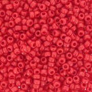 Perline Miyuki 11/0 408 - Rosso opaco x 100 g