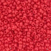Perline Miyuki 11/0 408 - Rosso opaco x 100 g