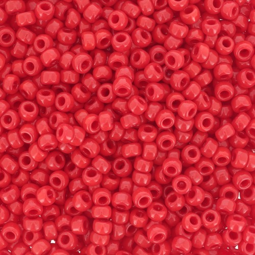 Perline Miyuki 11/0 408 - Rosso opaco x 100 g