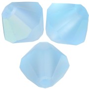 Biconi Preciosa 5 mm - MC Bead Rondell - Aquamarine AB Matt x12|raw }}