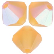 Biconi Preciosa 5 mm - MC Bead Rondell - Topaz AB Matt x12