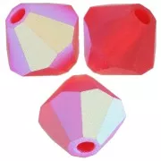 Biconi Preciosa 5 mm - MC Bead Rondell - Light Siam AB Matt x12