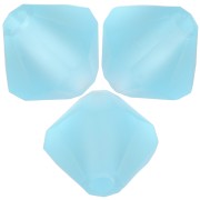 Biconi Preciosa 6 mm - MC Bead Rondell - Aqua Bohemica Matt x12