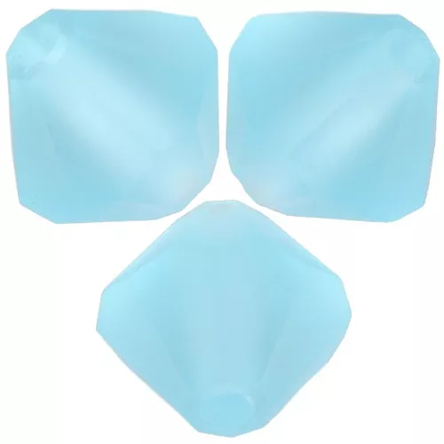 Biconi Preciosa 6 mm - MC Bead Rondell - Aqua Bohemica Matt x12