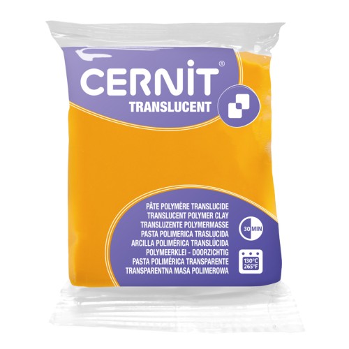 Pasta Cernit traslucida - Ambra (n. 721) x 56 g