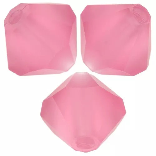 Biconi Preciosa 6 mm - MC Bead Rondell - Indian Pink Matt x12