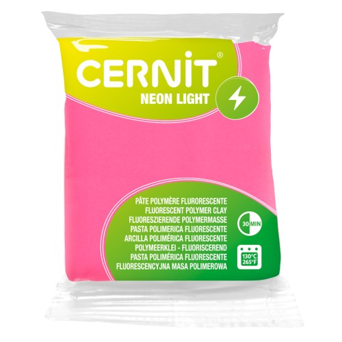 Pasta Cernit Neon 56gr Fucsia (n°922)