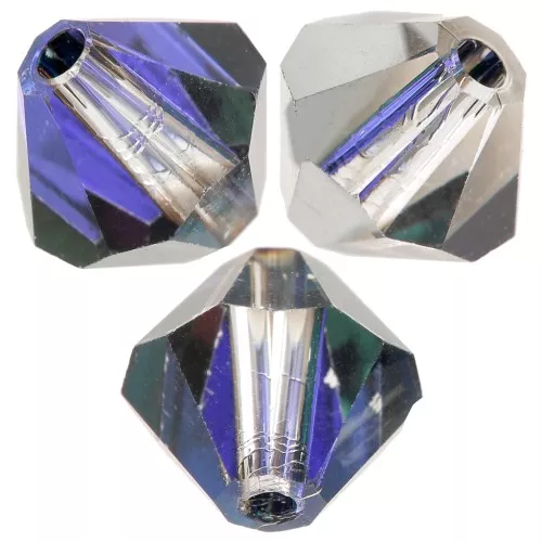 Biconi Preciosa 6 mm - MC Bead Rondell - Crystal Heliotrope x12