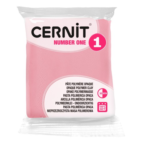 Pasta Cernit Number One 56gr Rosa (n°475)