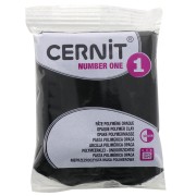 Pasta Cernit Number One Opaca - Nero (n. 100) x 56 g