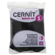 Pasta Cernit Number One Opaca - Nero (n. 100) x 56 g