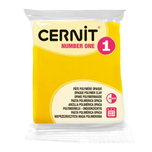 Pasta Cernit Number One Opaca - Giallo (n. 700) x 56 g