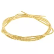 Jaseron per ricamo - creazione di spille e gioielli ricamati 1,9 mm - Oro x1m