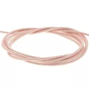 Jaseron 1,9 mm per ricamo - spille e gioielli ricamati - Rosa x1m