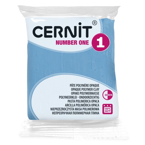 Pasta Cernit Number One Opaca - Azzurro (n. 214) x 56 g