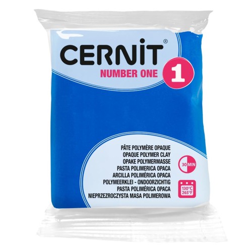 Pasta Cernit Number One Opaca - Blu (n. 200) x 56 g