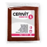 Pasta Cernit Number One opaca - 250 g marrone (n. 800)
