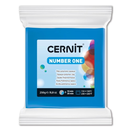 Pasta Cernit Number One 250gr Blu (n°200)