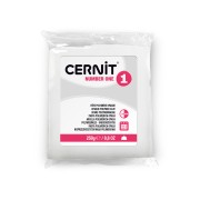 Pasta Cernit Number One Opaca - 250 g Bianca (n. 027)