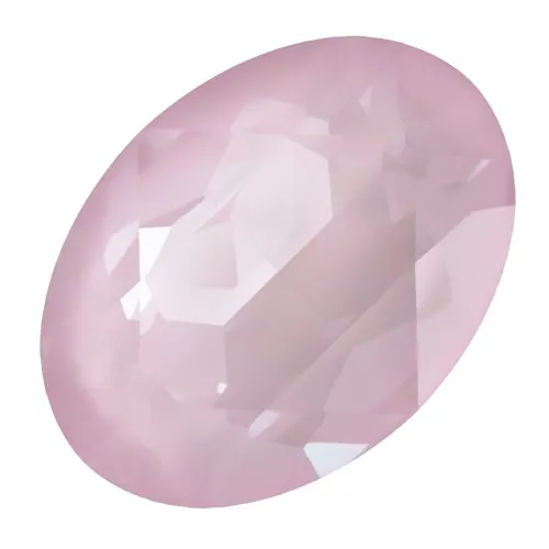 Cabochon PureCrystal 4120 ovale 14x10 mm - Crystal Soft Rose Ignite x1