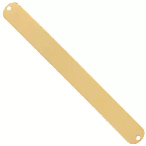 Anello da modellare e personalizzare 54,5x6 mm-Acciaio inossidabile 316L dorato x1