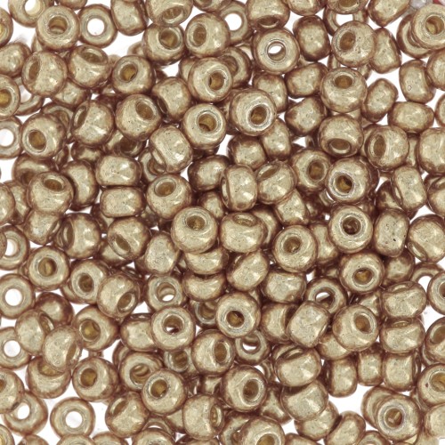Rocaille Miyuki Duracoat 8/0 4204 - Galvanized Champagne x8g