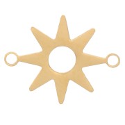 Distanziatori solari 12x9 mm - Acciaio inossidabile 316L dorato x4