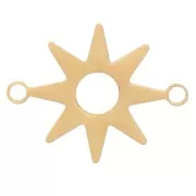 Distanziatori solari 12x9 mm - Acciaio inossidabile 316L dorato x4