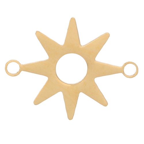 Distanziatori solari 12x9 mm - Acciaio inossidabile 316L dorato x4