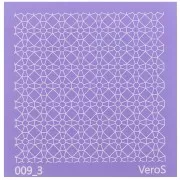 Silk Screen VeroS per pasta polimerica 90x90 mm - Motivo multi ottagono n°009_3 x1