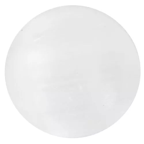Cabochon rotondo da 12 mm - Selenite x1