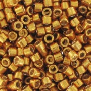 Miyuki Delica Duracoat 10/0 DBM1833 - Galvanized Yellow Gold x8g