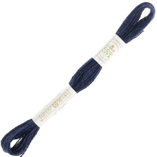 Filato di lana biologica DMC Eco Vita 360 - Blu navy (607) x16m