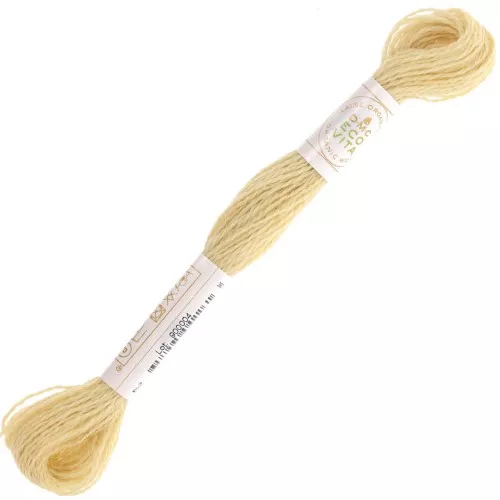 Filato di lana biologica DMC Eco Vita 360 - Giallo paglia (201) x16m