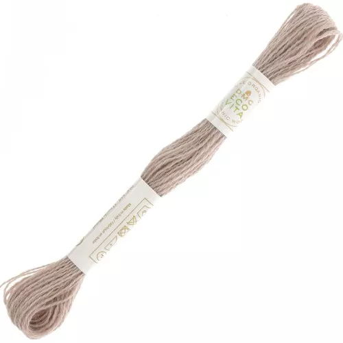Filato di lana biologica DMC Eco Vita 360 - Sabbia (002) x16m