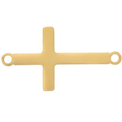 Distanziale trasversale 23x12 mm - Acciaio inox 304L Gold x1