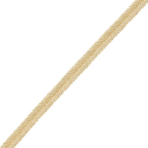 Soutache Le Fil - Made in Italy 3,5 mm - Oro x1m