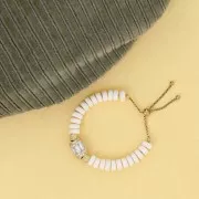 Chiatena veneziana regolabile da 80mm - Acciaio inox dorato 304L x1