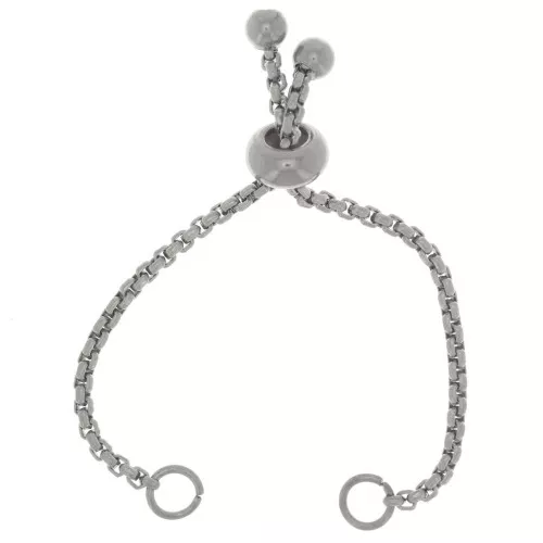 Chiusura a catena regolabile da 80 mm - Acciaio inox 304L x1