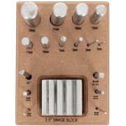 Set di matrici per campanatura - 16 bouterolles e una matrice scanalata