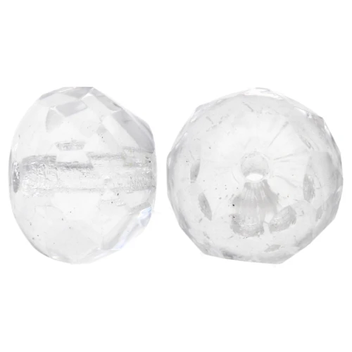 Ciambelle 8,5x6 mm Cristallo x25