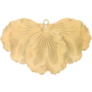 Pendenti 3 petali 29x47,5 mm - Acciaio inossidabile 304L dorato x2|raw }}