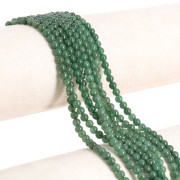 Perline rotonde 4,5 mm - Avventurina x39cm