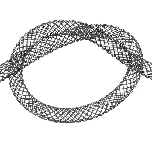 Maglia tubolare mm. 4 Nero x 4 m